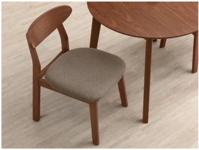 TG DC NTR　4脚　ダイニングチェア　ブラウン　カフェチェア