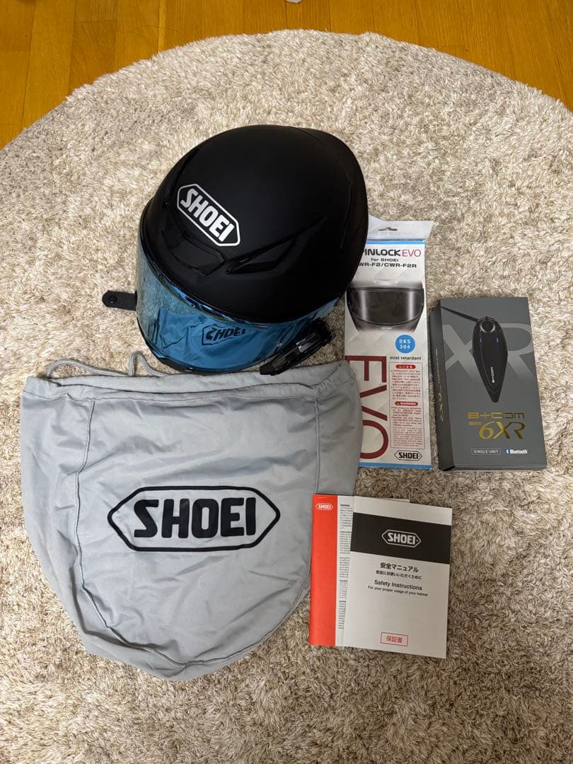 SHOEI Z-8(L59センチ)とビーコムSB6XRのセット