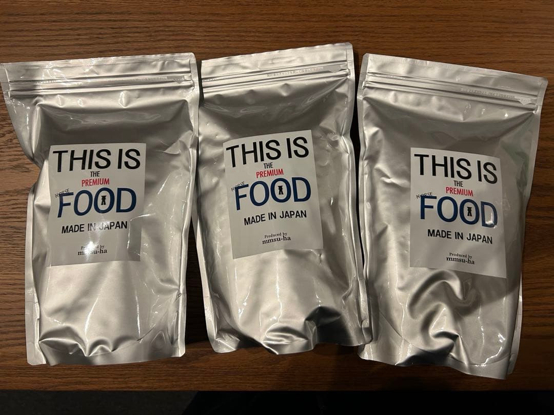 エムエムスーハ　馬肉　プレミアムドッグフード　1kg×3袋セット