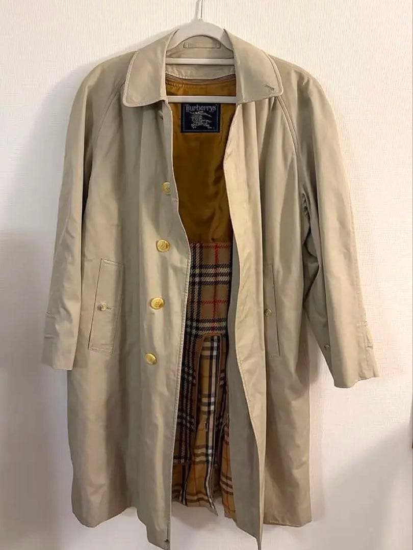 Burberrys バーバリーズ ステンカラーコート ノバチェック ヴィンテージ