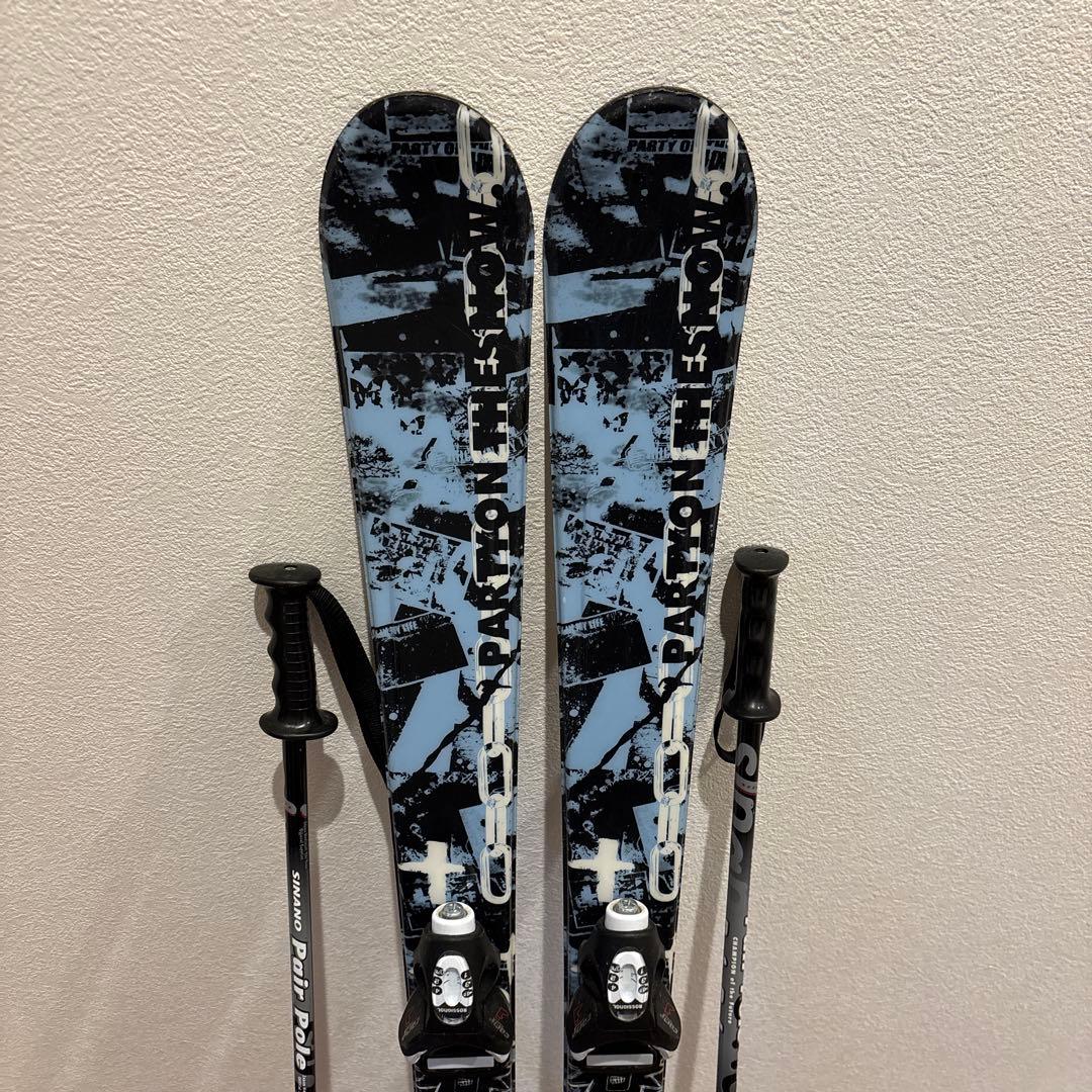 子供用　スキー板　ポール