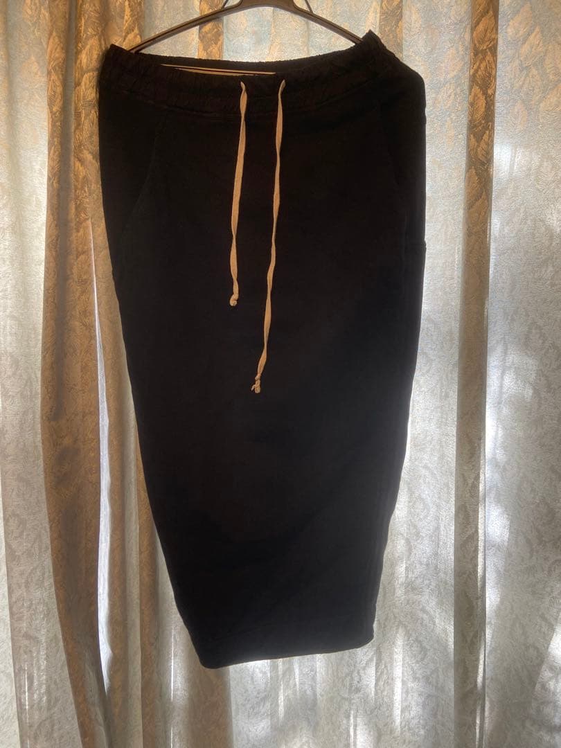 Rick Owens スウェット生地　ロングスカート ミディアムスカート