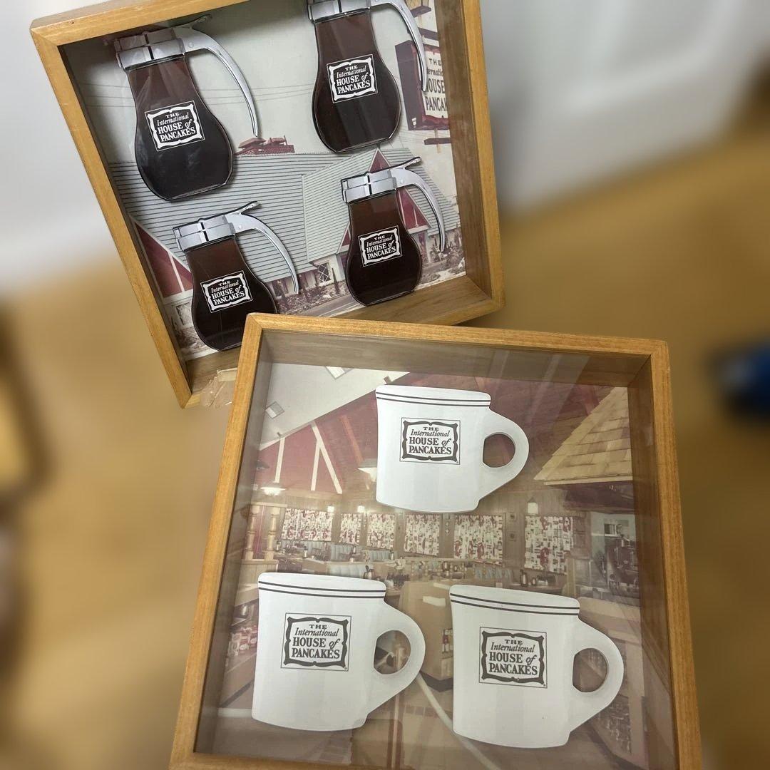アメリカ　ビンテージ　輸入　IHOP パンケーキ　壁掛け　インテリア