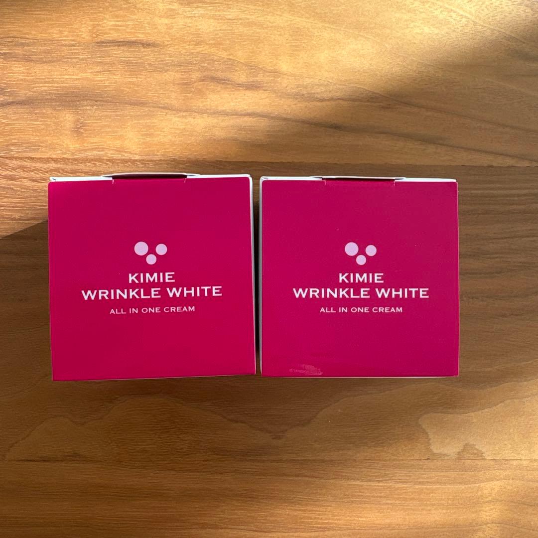 新品 キミエ リンクルホワイト オールインワンクリーム