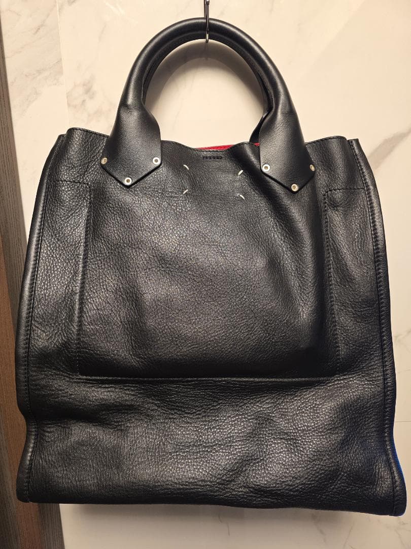 Maison Margiela レザー トートバッグ