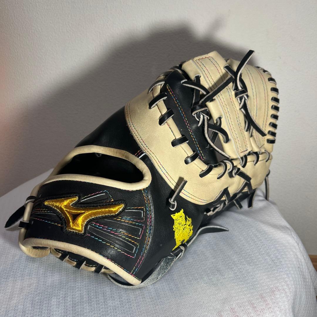 ミズノプロ 硬式 ファーストミット 野球 グローブ 山川穂高 実使用 オーダー