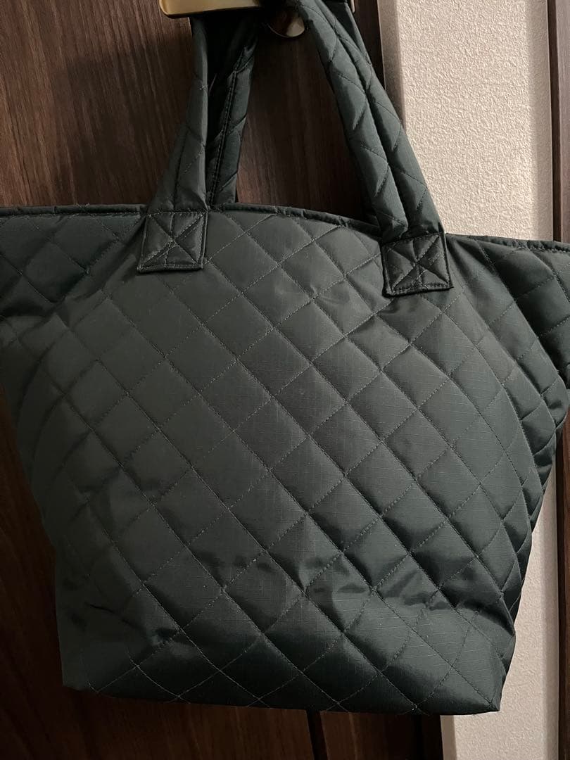 レスポートサック　神崎恵　LARGE MULTI TOTEディープグリーンキルト