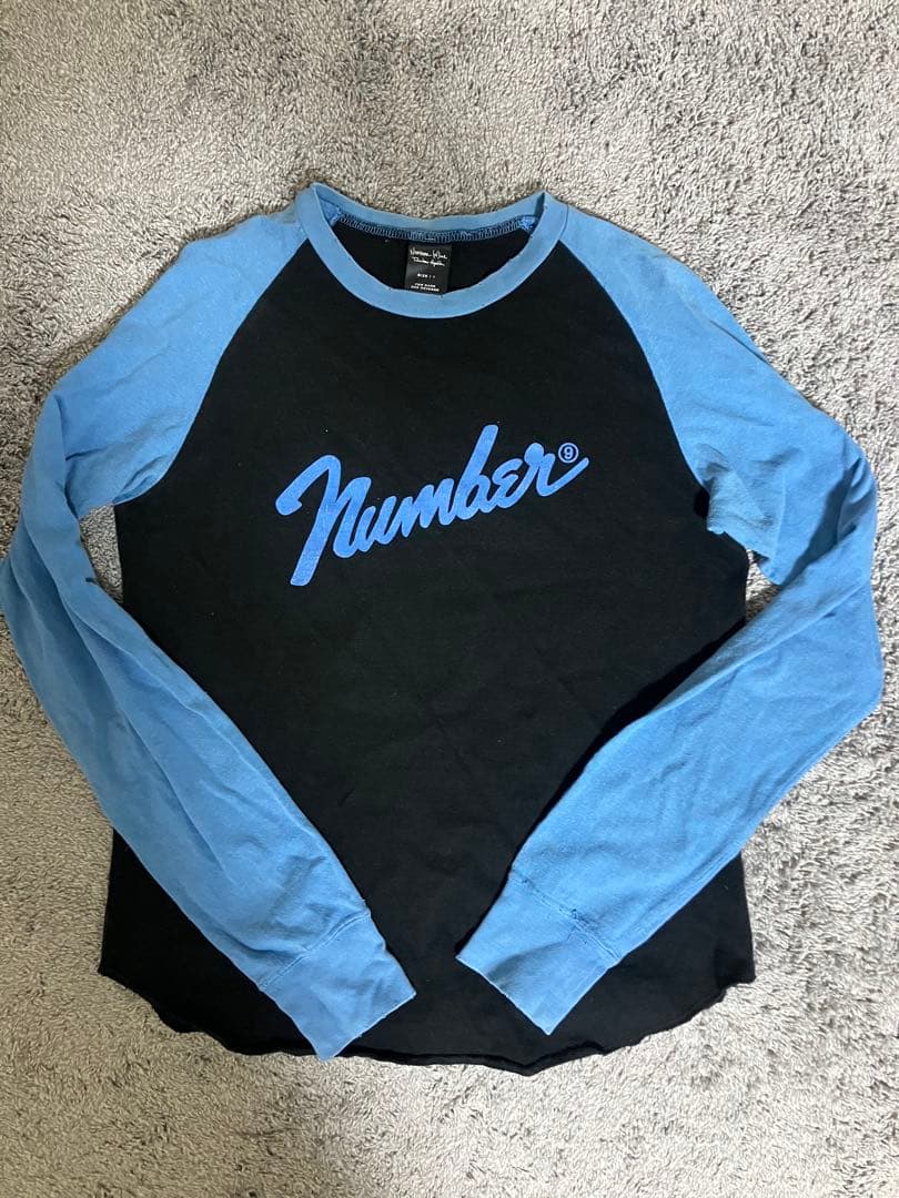 Number nine ナンバーナイン　THS期　フェンダーTシャツ　サイズ1②