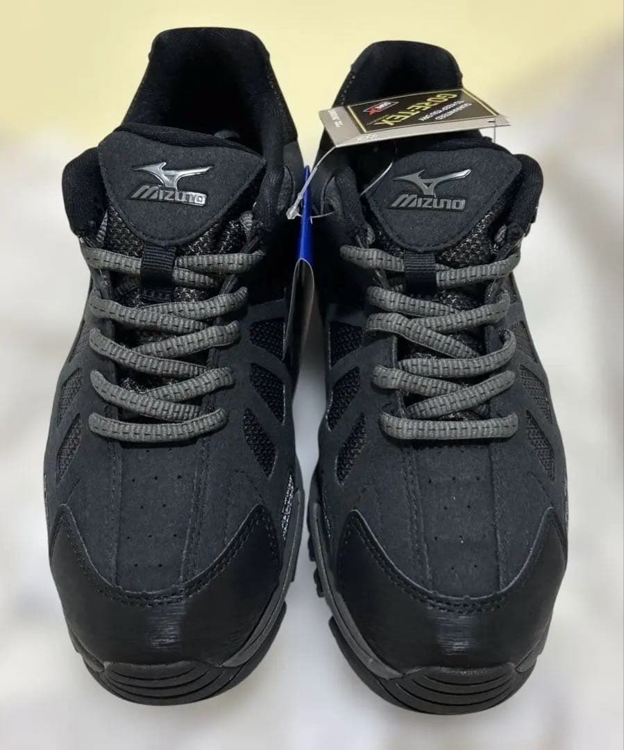 ミズノ　ウォーキングシューズ　ゴアテックス　防水　ブラック　22.5 3E