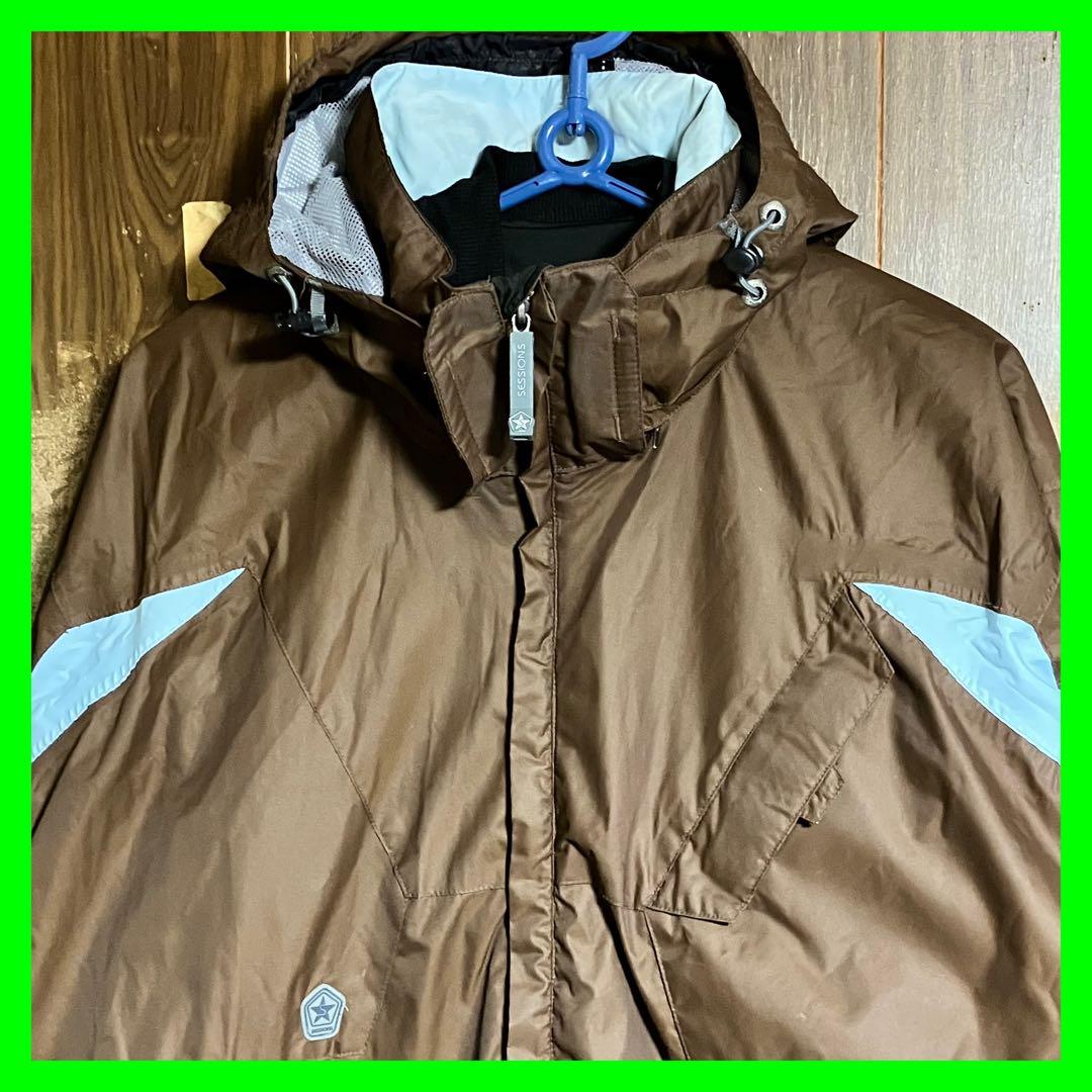 SESSIONS／セッションズ✴️スキー・スノーボードウエア　防寒　防雪　テック系