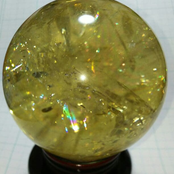 更に値下げ ヤバイ石【 アイリス シトリン 黄水晶】大玉111㎜ 1920g