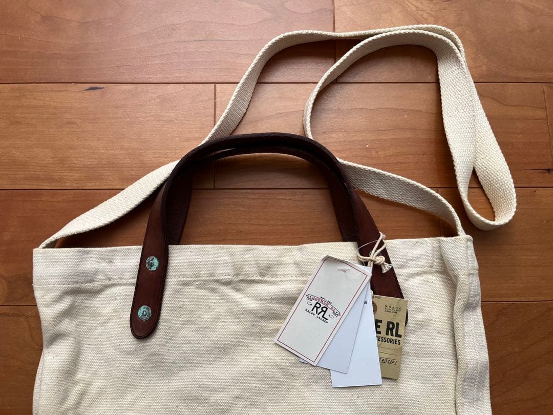 送料無料☆希少 新品 RRL ラルフローレン トートバッグ ショルダー BAG