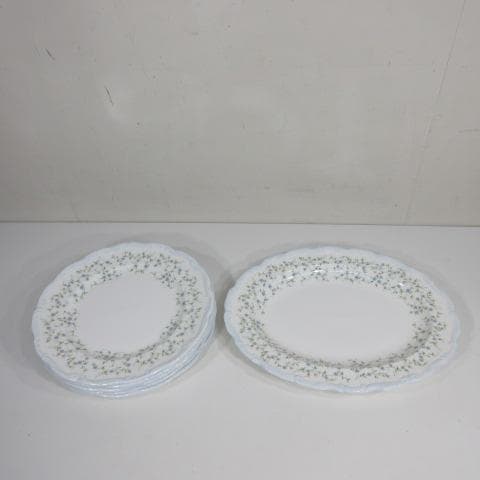 ロイヤルアルバート 英国製 キャロライン ディナープレートまとめて