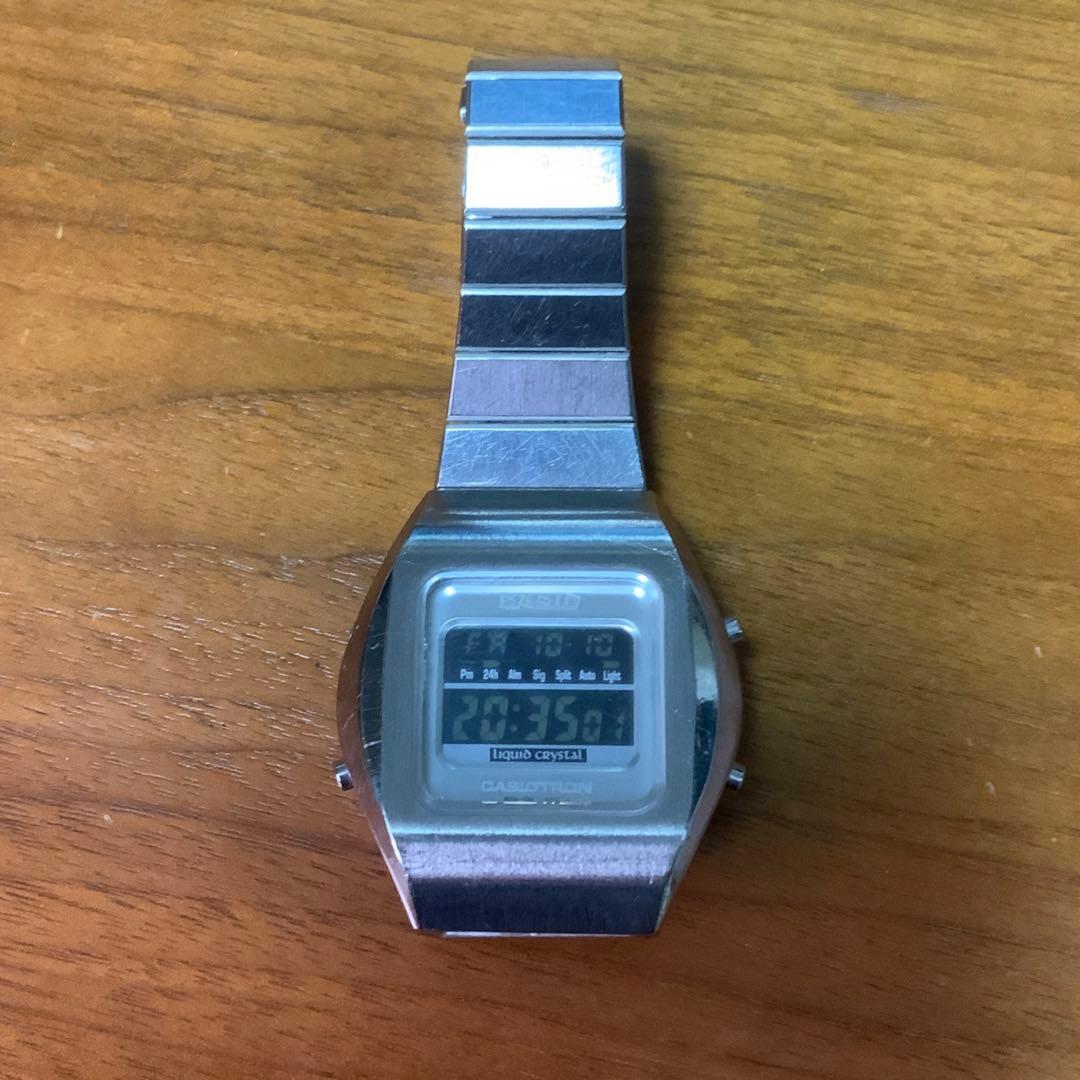 古いカシオ腕時計　カシオトロン CASIO TRN-110
