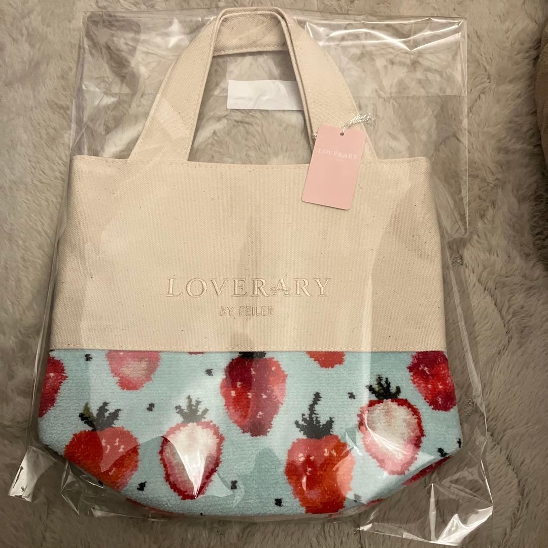 ラブラリーバイフェイラー ストロベリードット トートバッグ