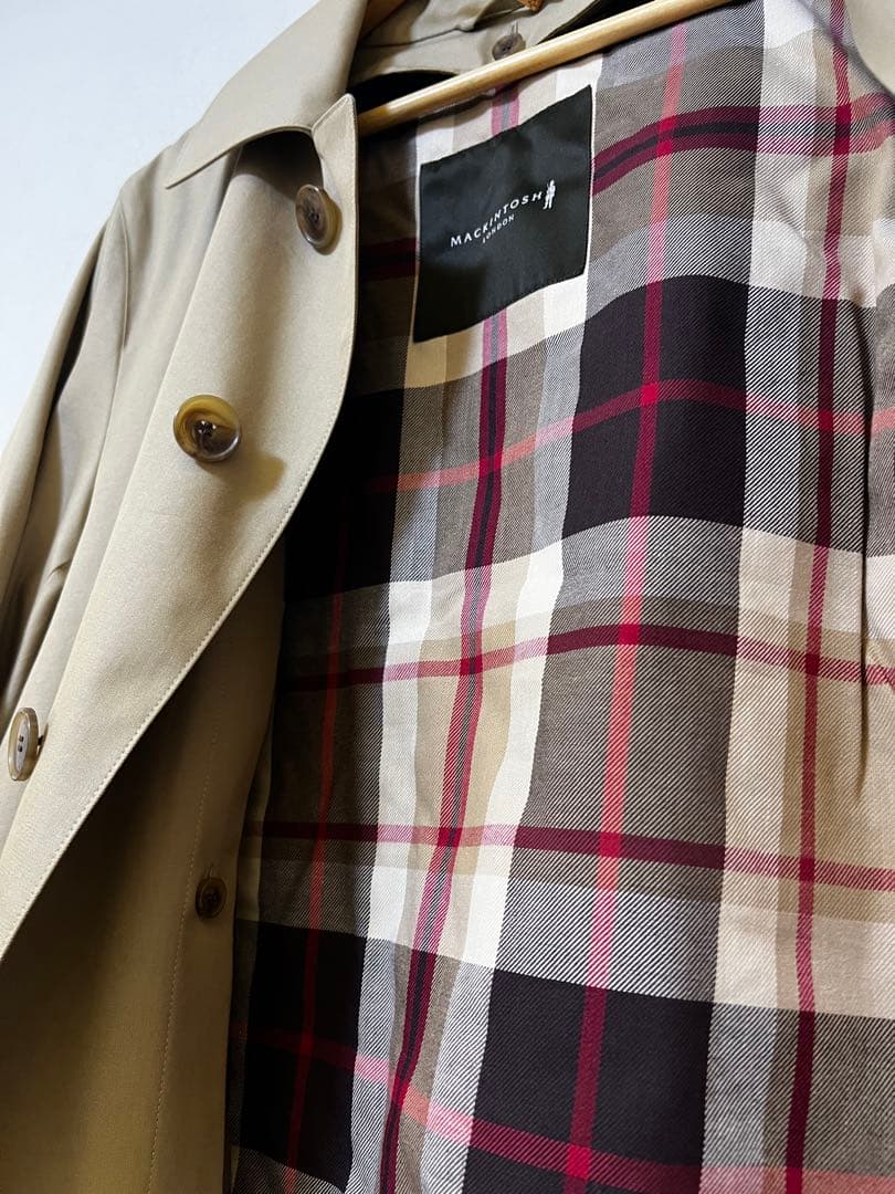 マッキントッシュロンドン　ダンケルド　ステンカラーコート　38