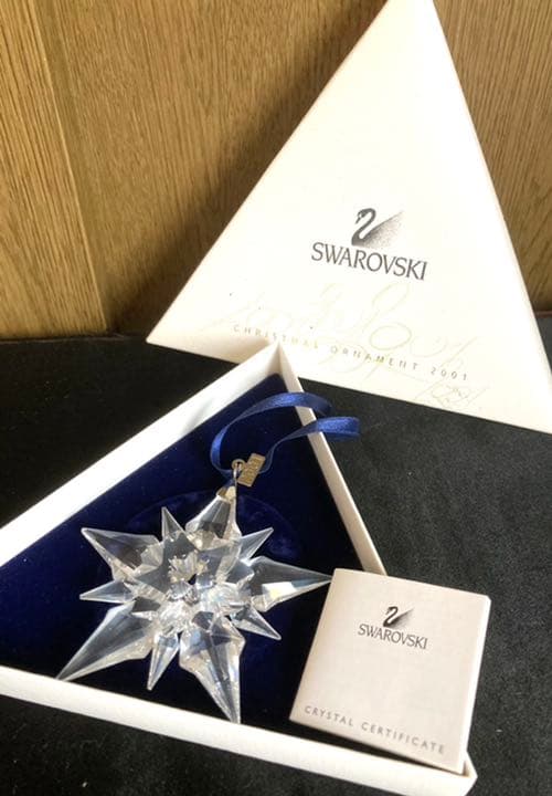 希少❗️新品❗️Swarovski 星オーナメント