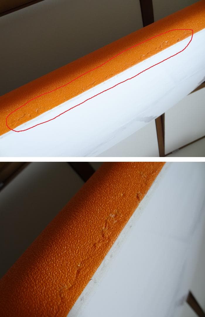 D,s FACTORY　コストコ 8f 青白オレンジ ソフトボード 手渡し