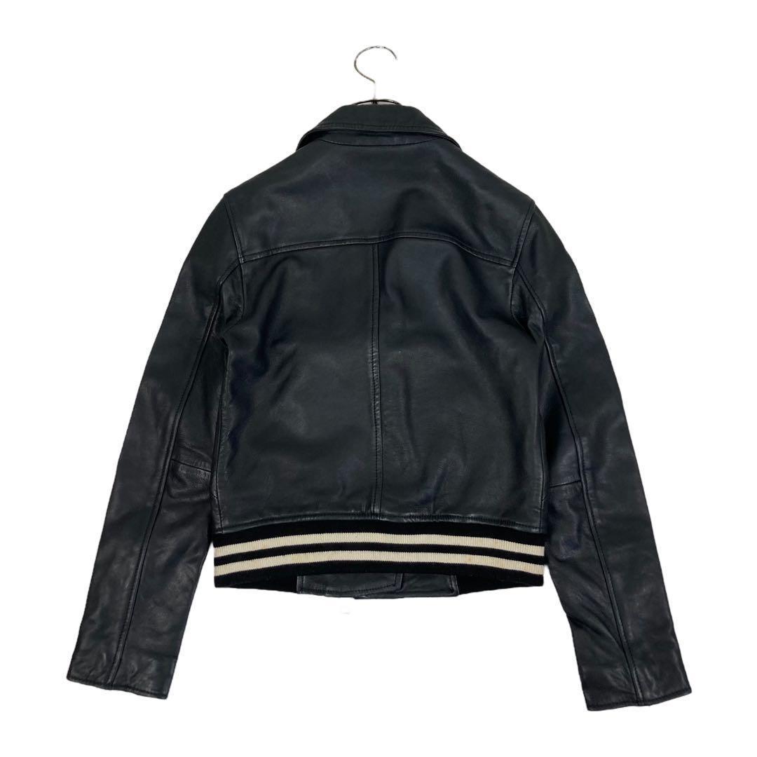 12T445☆ALLSAINTS 羊革 ダブル ライダース ジャケット アウター