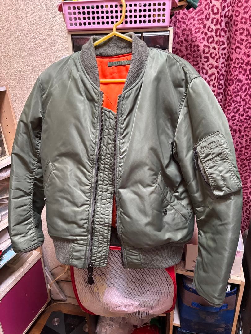 AVIREX MA-1 フライトジャケット オリーブグリーン