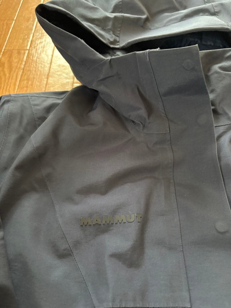 【美品】MAMMUT 防寒　ネイビー ダウンコート