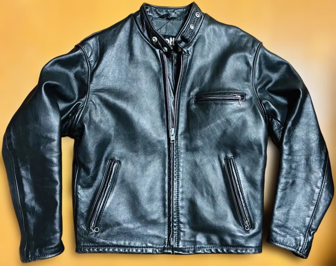 t*a様 schott USA 641q シングル　レザー　ジャケット　ライダー