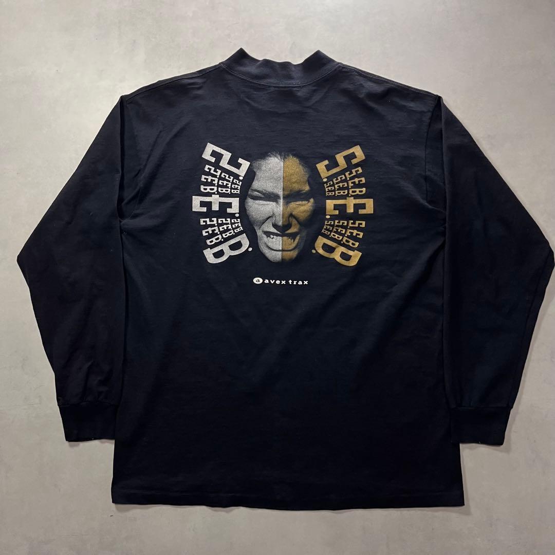 トップス 90s avex trax SUPER EUROBEAT shirt 1993