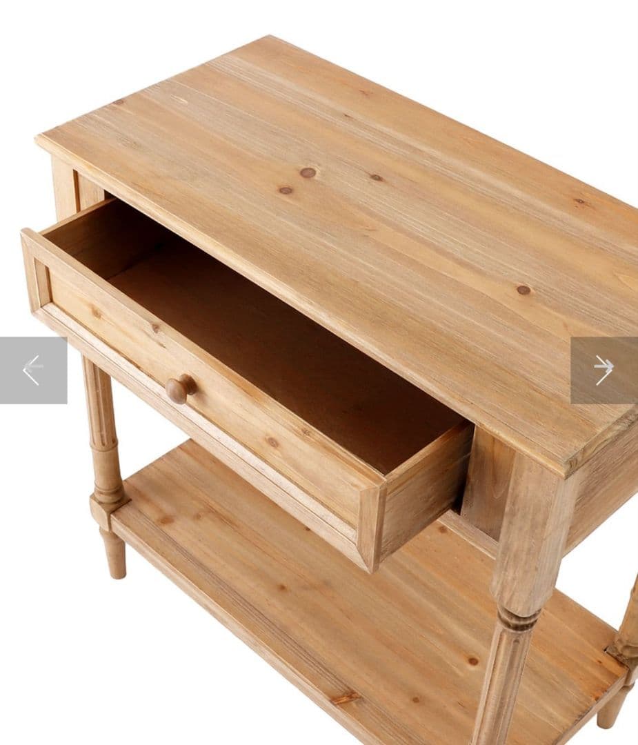 WEB限定コンソールテーブル／ナチュラルフレンチアンティーク