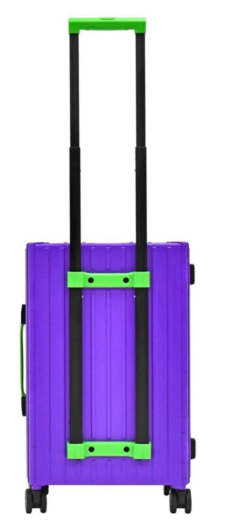 エヴァンゲリオンAT.FIELDコラボバージョン折り畳みキャリーケース　パープル