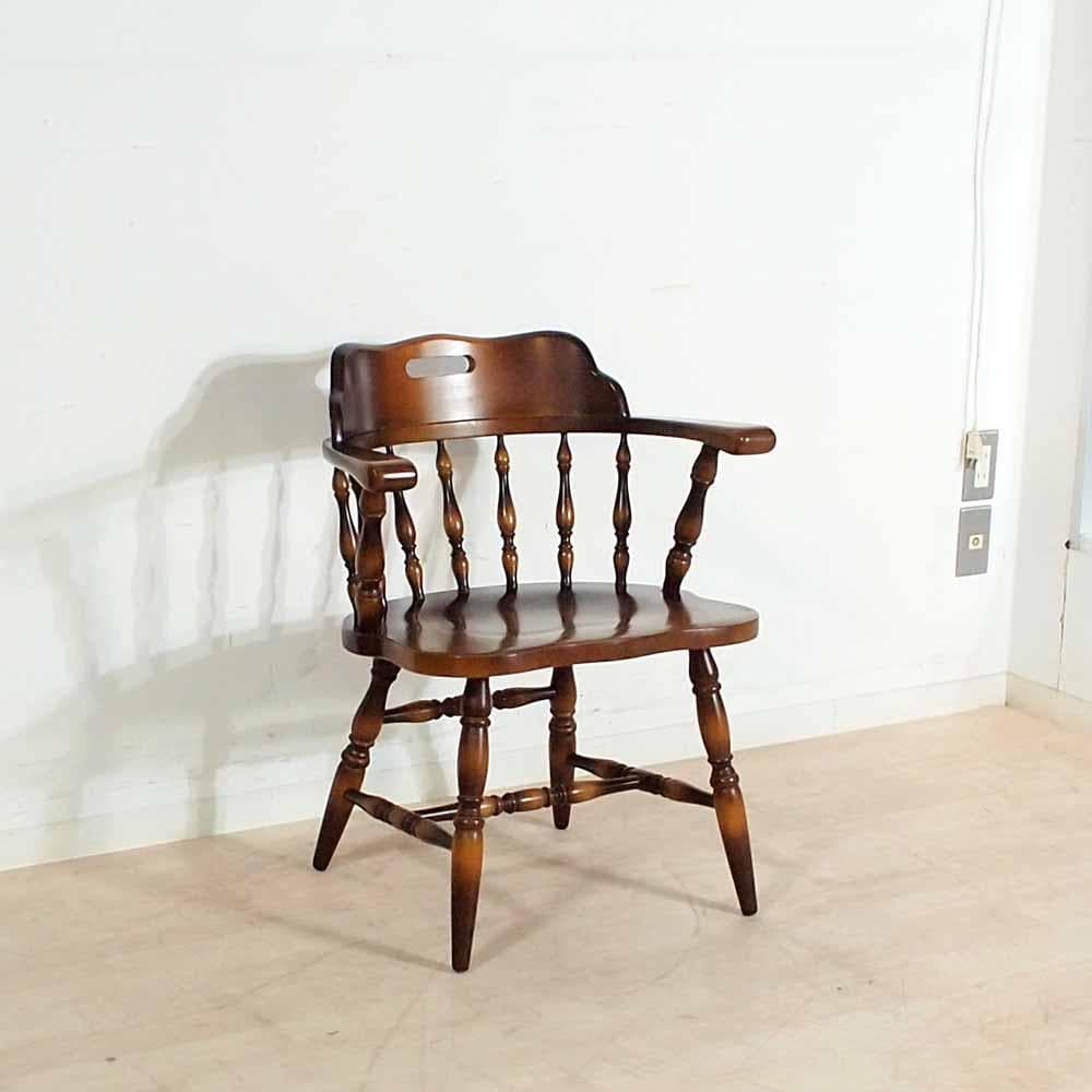 飛騨産業 キツツキ 穂高 キャプテンチェア D アームチェア ZR24383