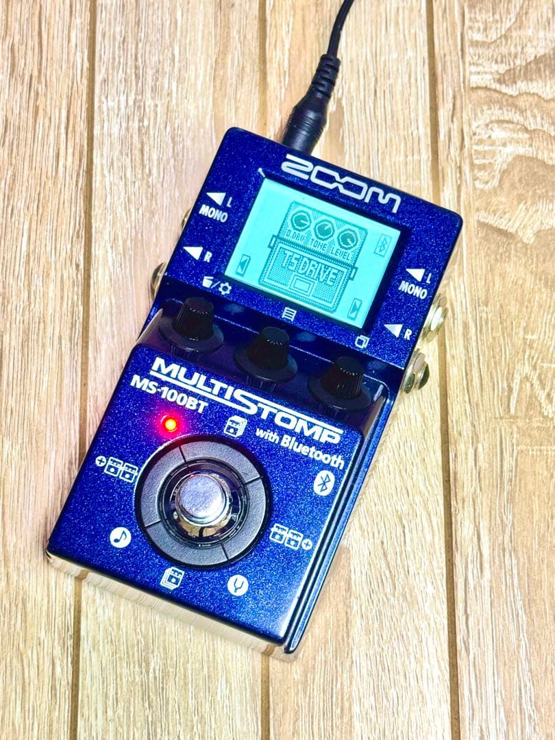 期間限定値下げ！ZOOM MULTISTOMP MS-100BT マルチストンプ