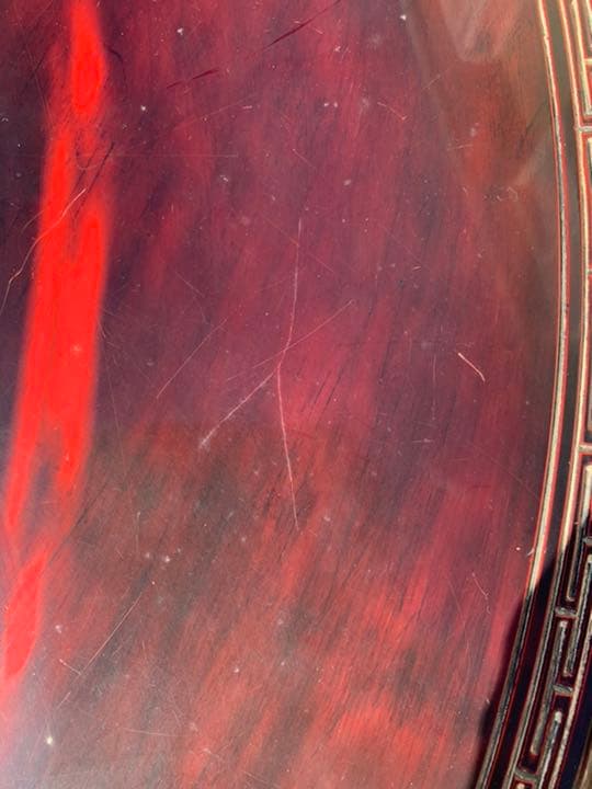 丸テーブル　ちゃぶ台　中国座卓　円卓　彫り　アンティーク　昭和レトロ