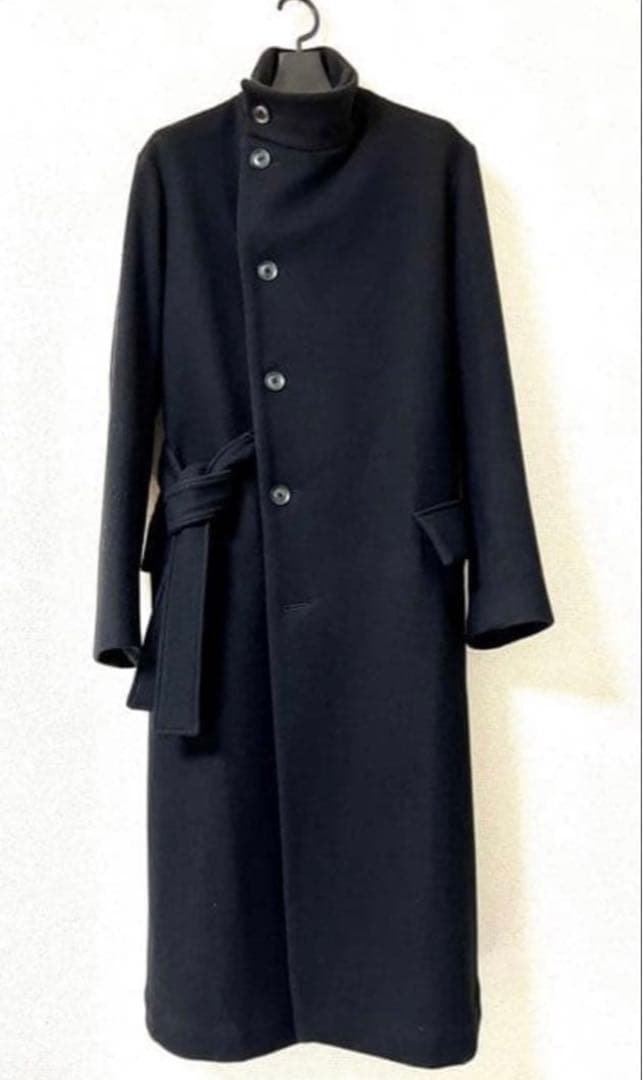 yohji yamamoto POUR HOMME ウール メルトン コート