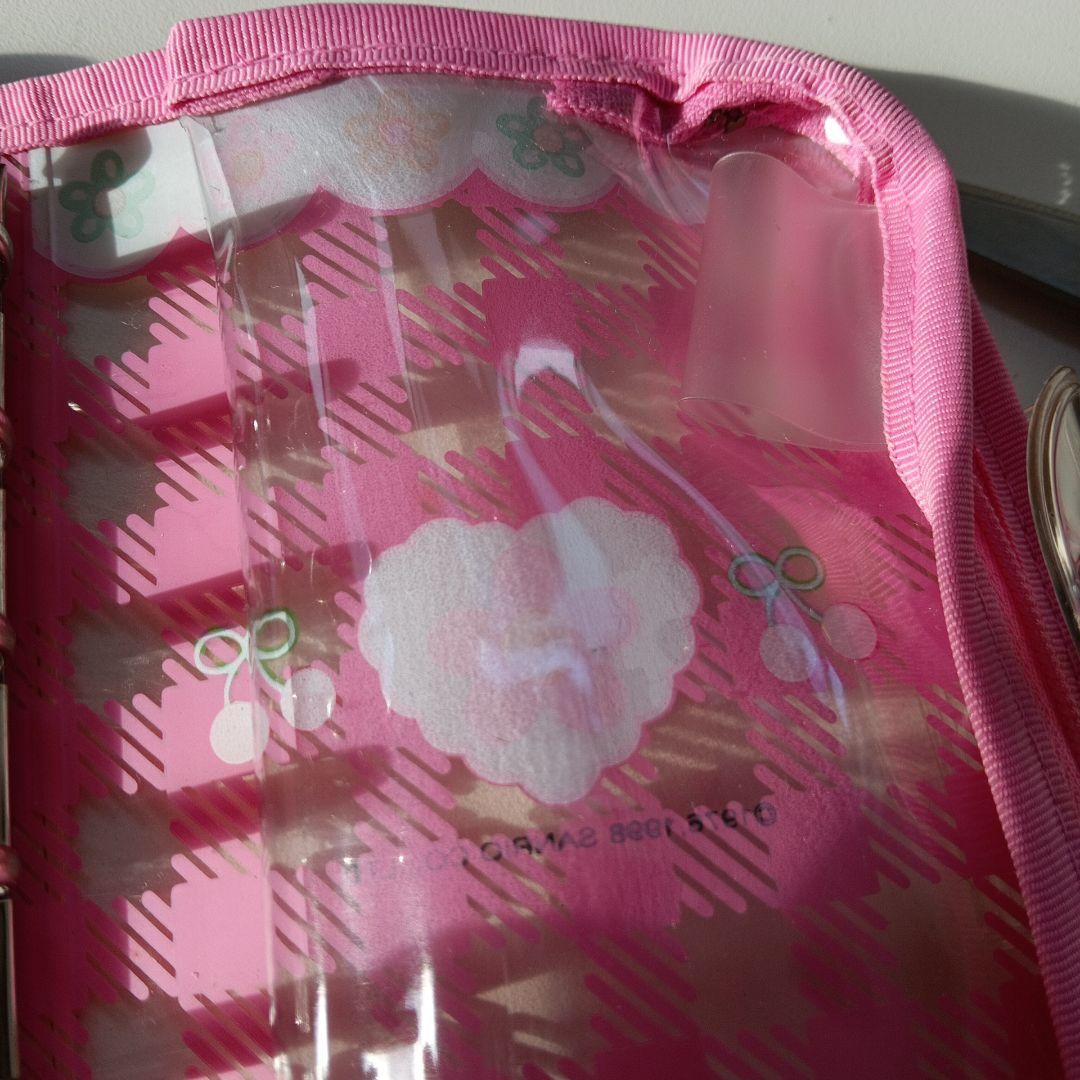 サンリオ　ハローキティ　バインダーケース　さくらんぼ　平成レトロ　1998年