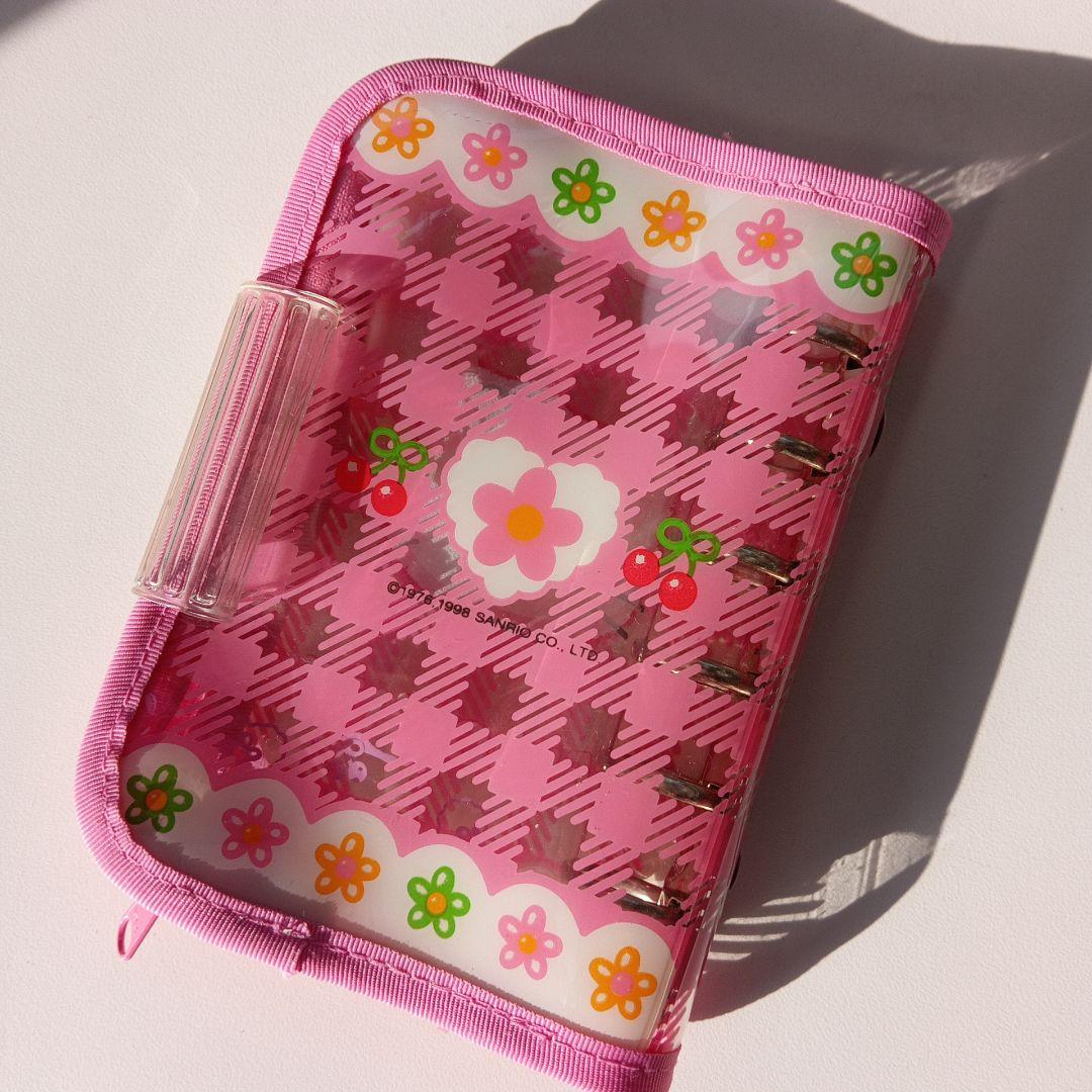 サンリオ　ハローキティ　バインダーケース　さくらんぼ　平成レトロ　1998年