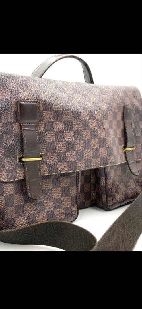 超人気✨ ルイヴィトン ブロードウェイ ダミエ メッセンジャーバッグ　PVC
