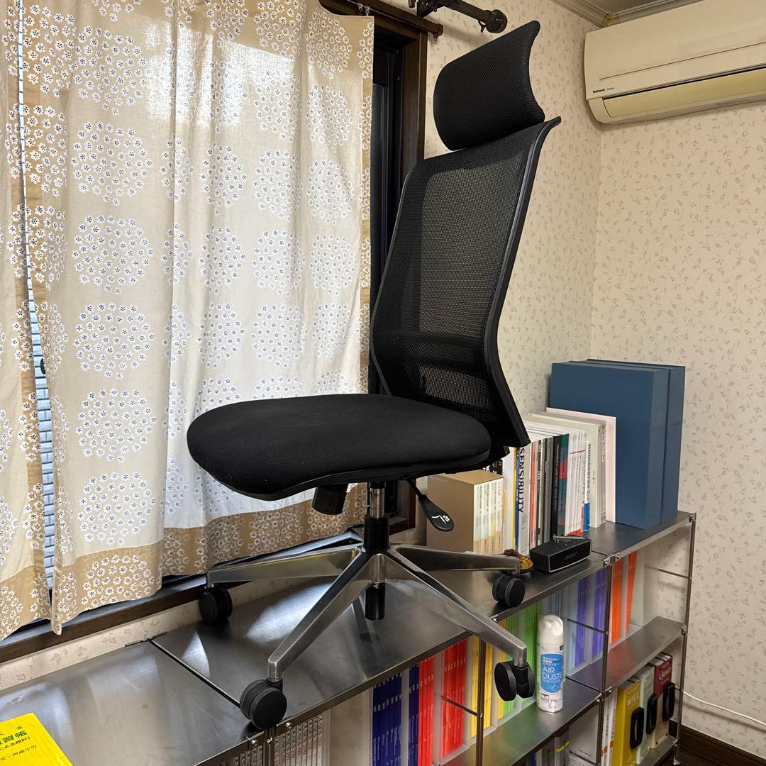 オフィスチェア コクヨ エントリー 椅子 ブラック メッシュタイプ デスクチェア