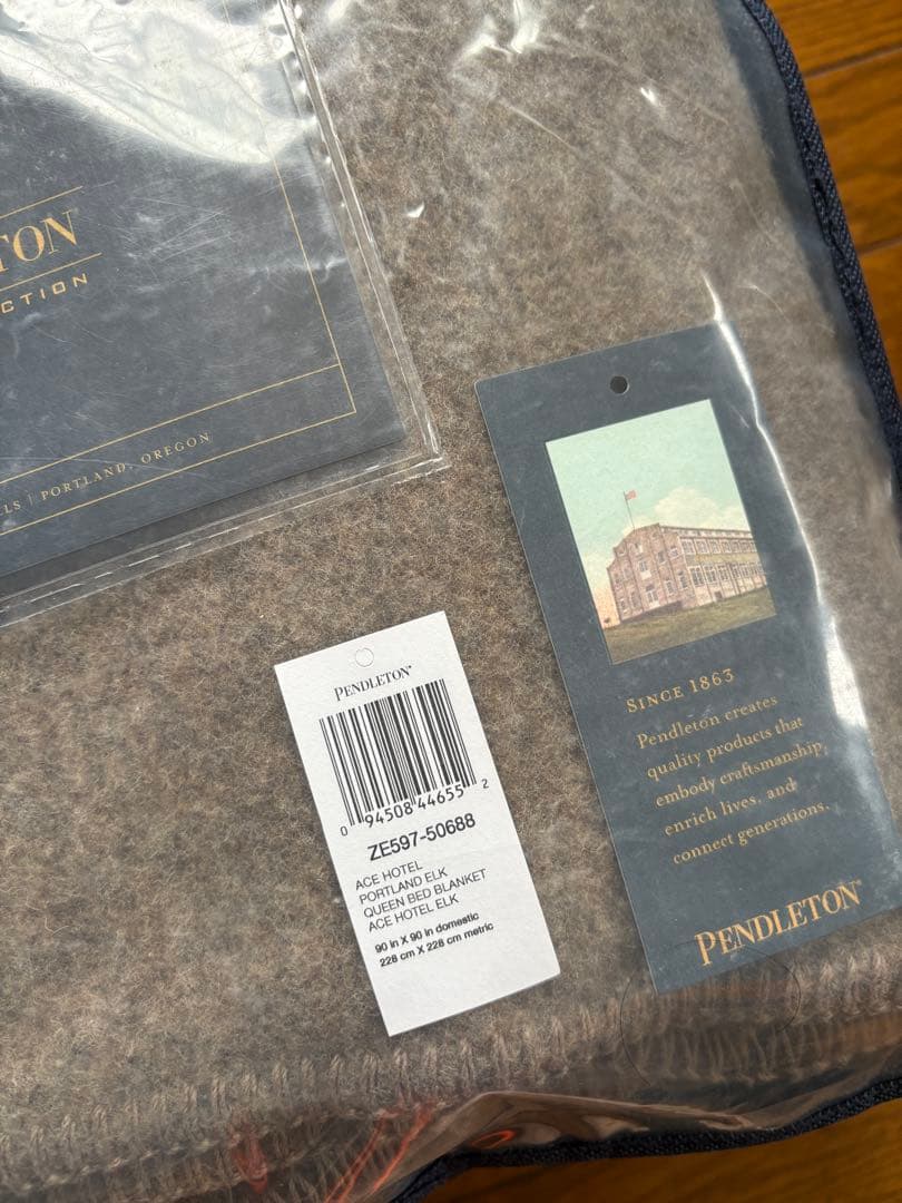 Ace Hotel x Pendleton ポートランド ブランケット クイーン
