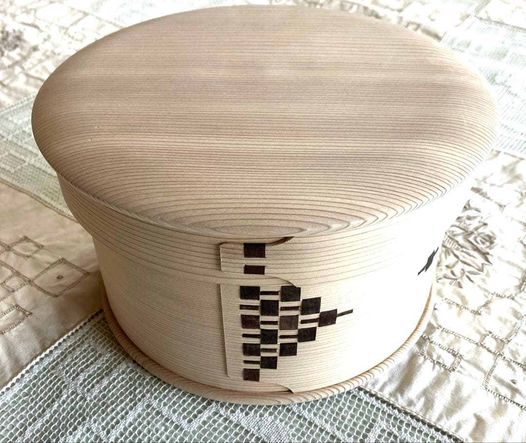 柴田慶信商店　おひつ　慶信作　御櫃　曲げわっぱ　お櫃　3合