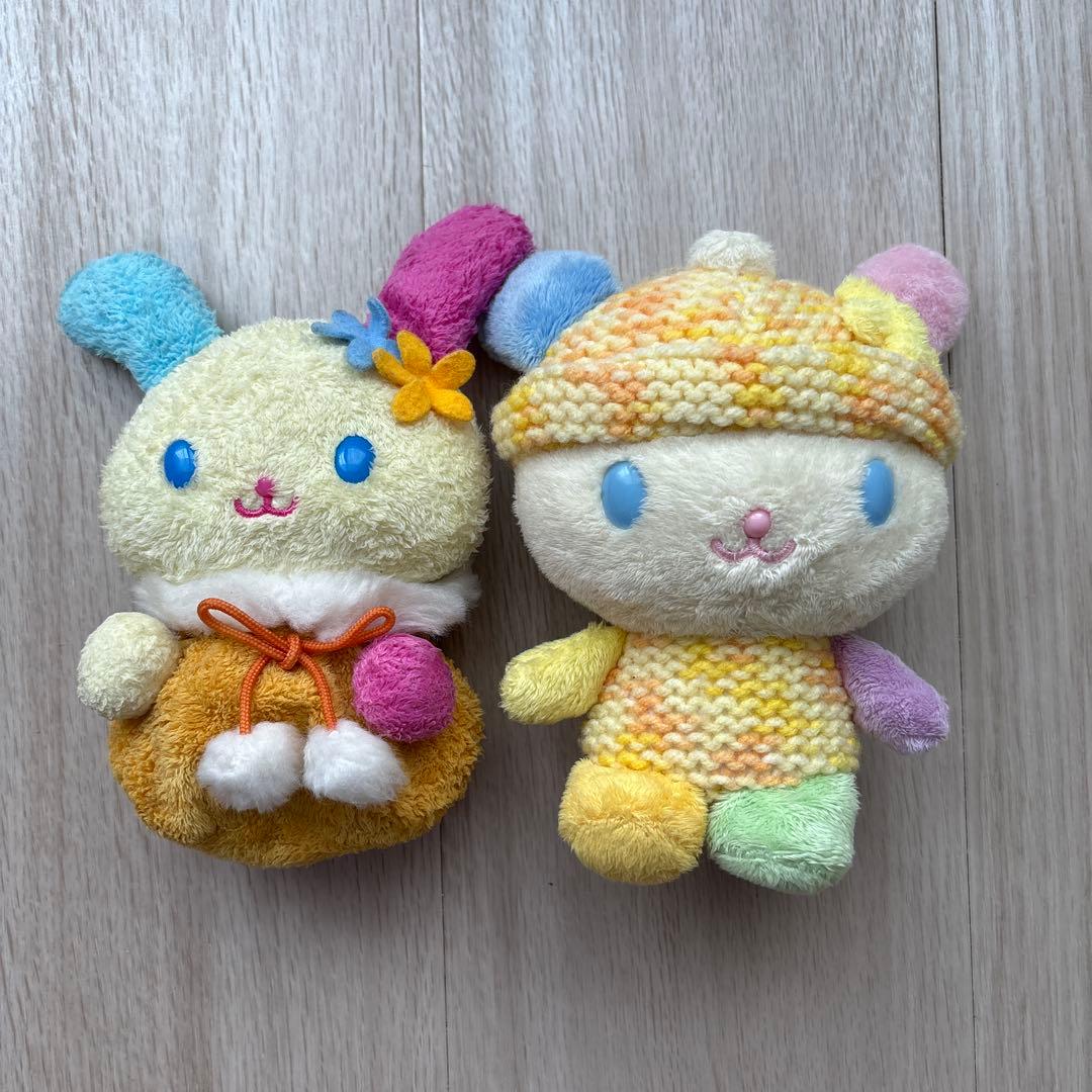 [お買い得]ウサハナ　ウィンター　ぬいぐるみ2点セット