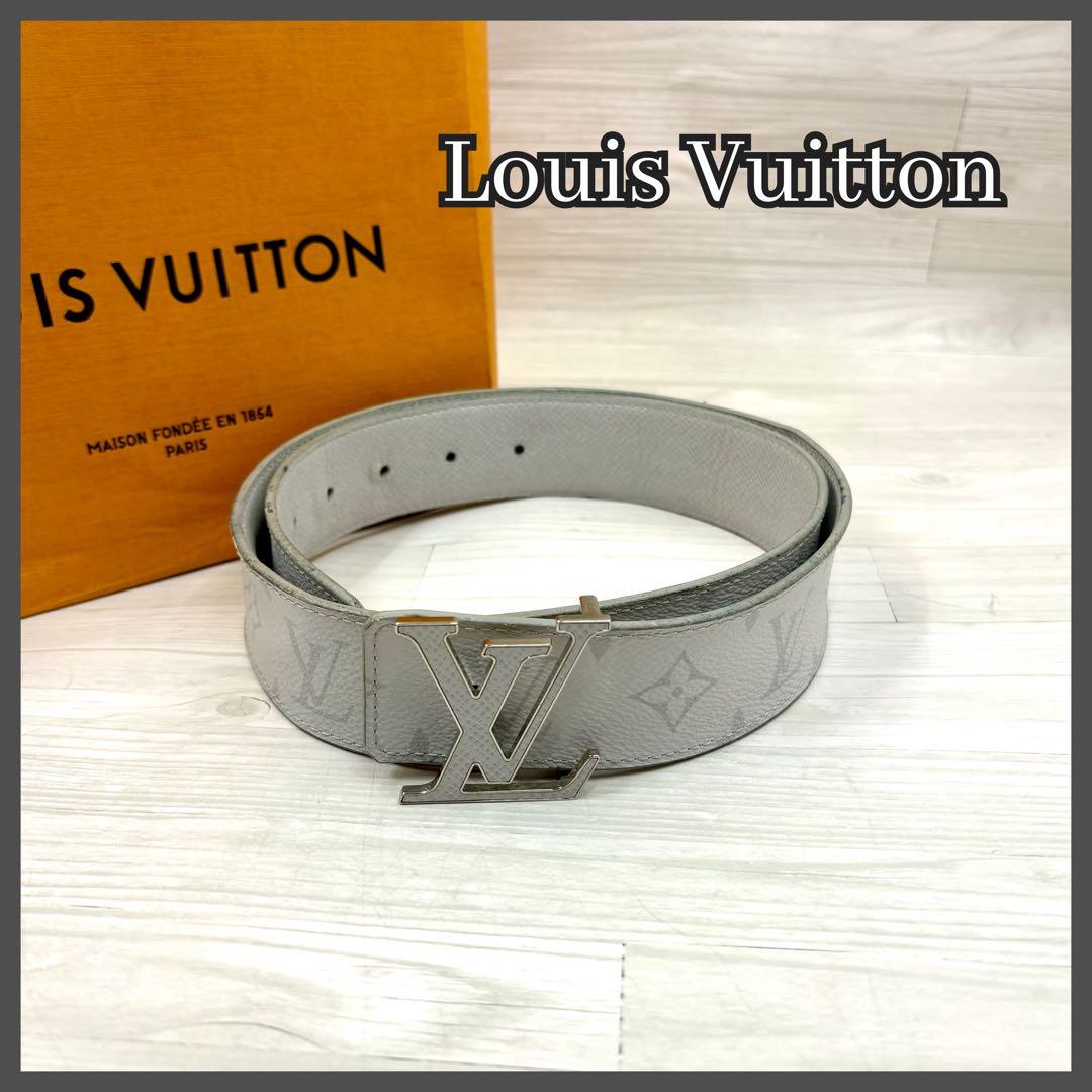 【美品】Louis Vuitton サンチュール　LVロゴ ベルト モノグラム