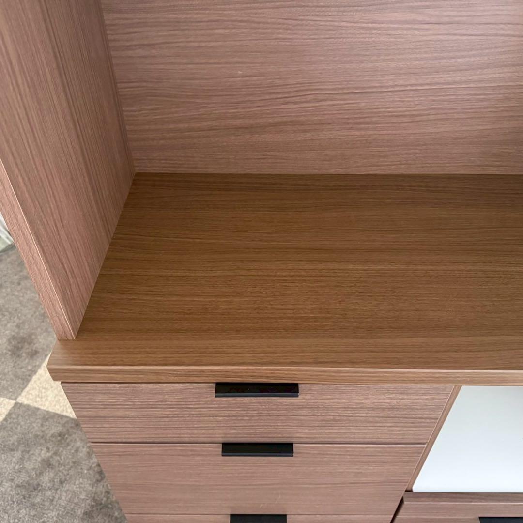 東京23区配送無料✨ニトリ　キッチンボード　エトナ90 ブラウン　美品