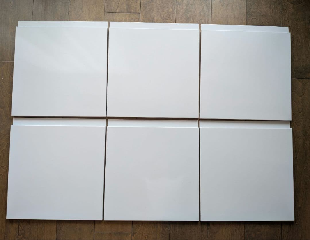 無印良品 スチールユニットシェルフ サイドパネル・小・グレー6枚 廃盤品