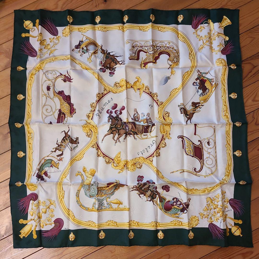 エルメススカーフ 馬車のデザイン