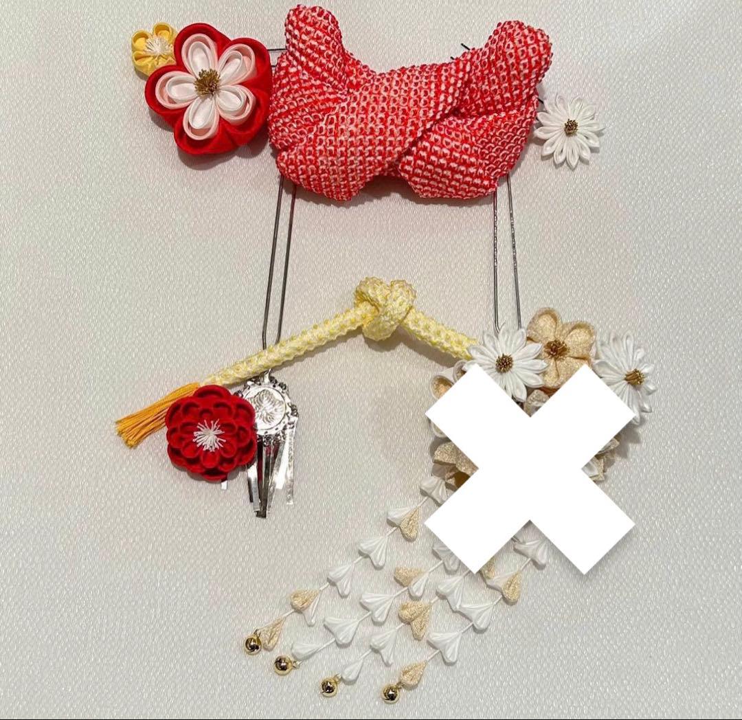 美品【京都おはりばこ】七五三用髪飾り7点セット