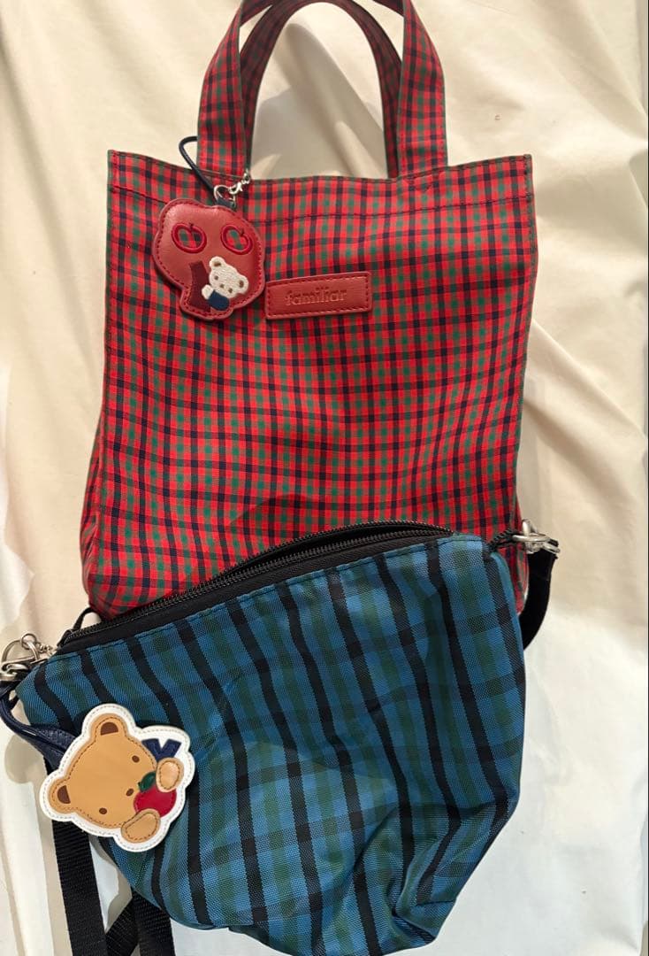 ファミリア ポシェット、トートバッグセット