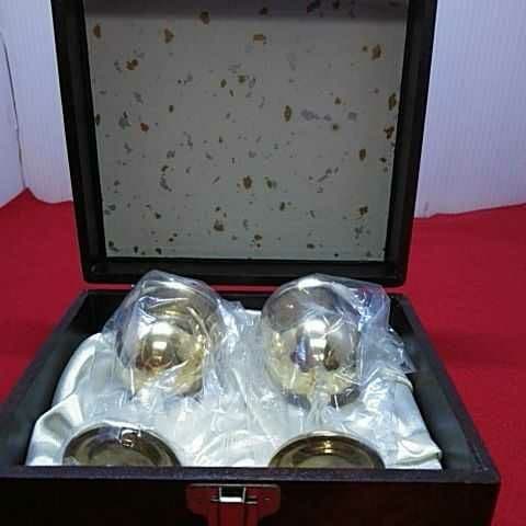 １１８０蔵出し　２４ＫＧP　置物用　グラス２セット　も超豪華