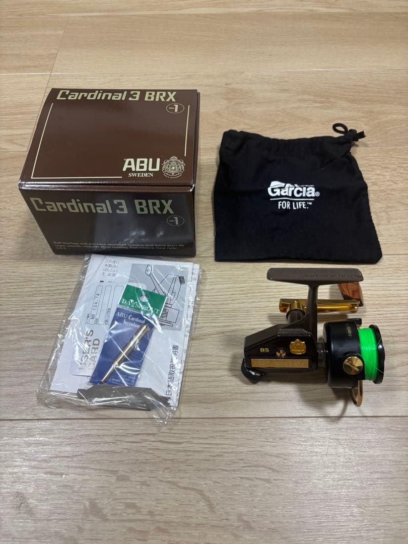 【美品】アブガルシア　ディスプラウト　カーディナル　3 BRX