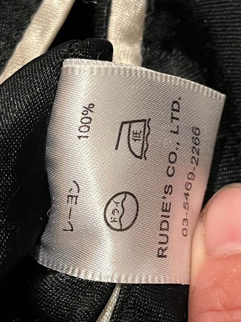 ルードギャラリー 初期 マリア刺繍 スカジャン レーヨン100% ブラック M