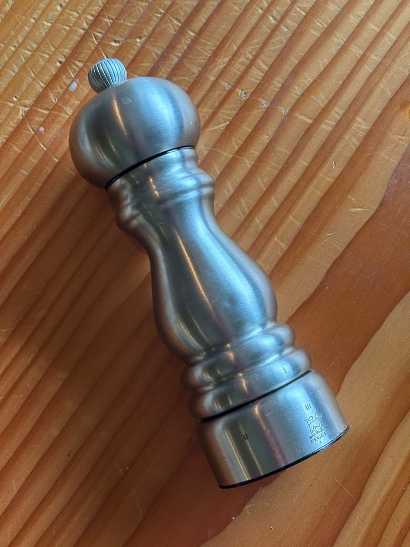 プジョー Peugeot ステンレススチール ソルトミル 約18cm フランス製